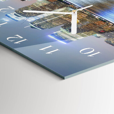 Square wall clock Horizon
