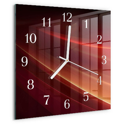 Square wall clock Abstraction