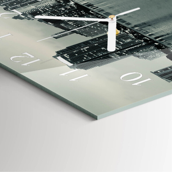 Square wall clock Horizon