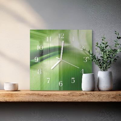 Square wall clock Abstraction