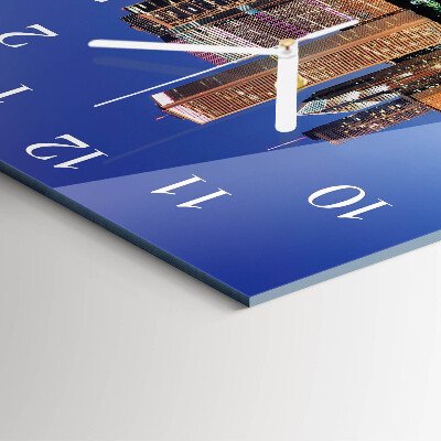 Square wall clock Horizon