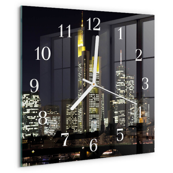Square wall clock Horizon