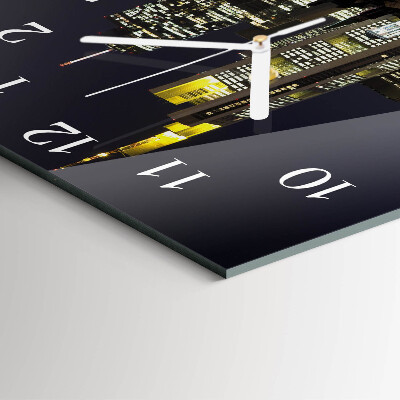 Square wall clock Horizon