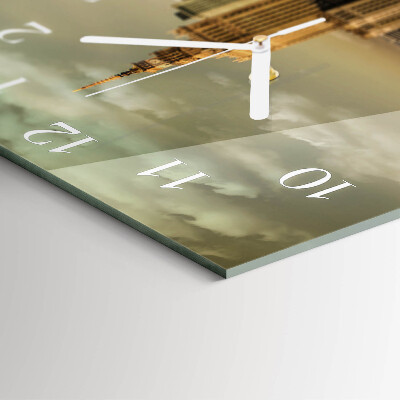 Square wall clock Warsaw