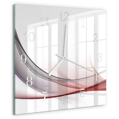 Square wall clock Abstraction