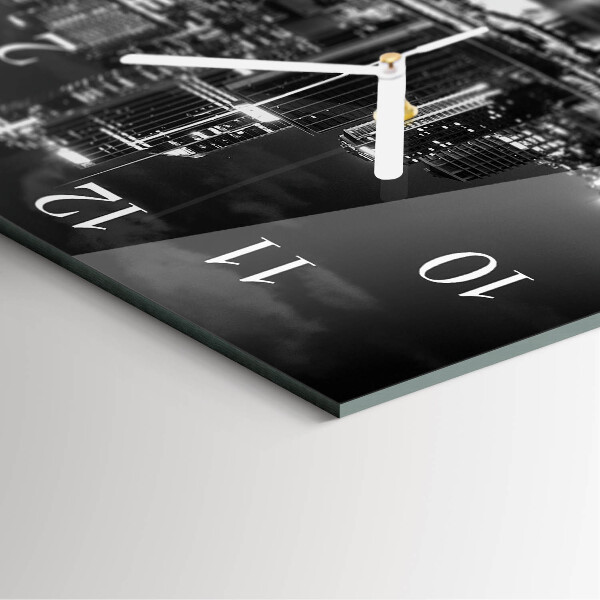 Square wall clock Horizon