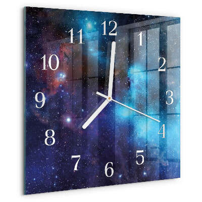 Square wall clock Starry Sky