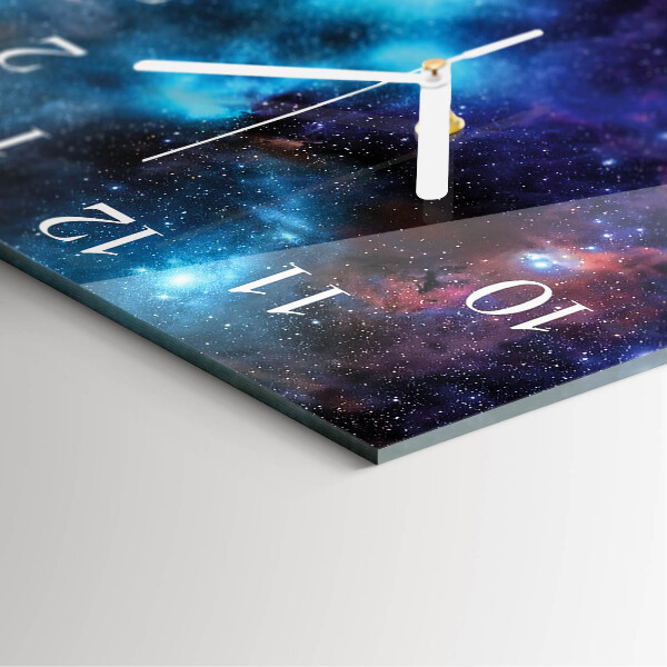 Square wall clock Starry Sky