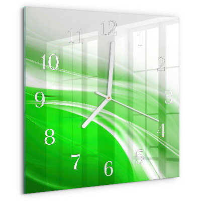 Square wall clock Abstraction