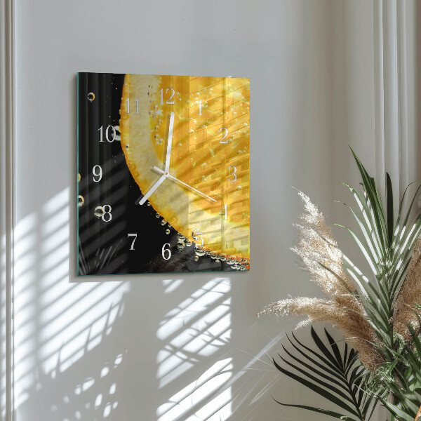 Square wall clock Citric