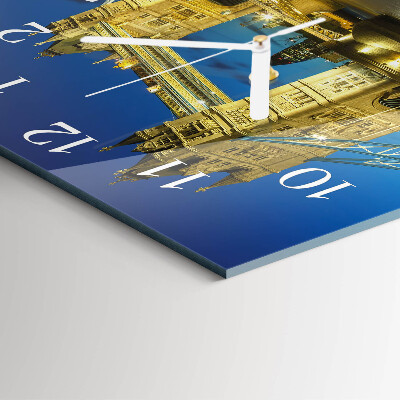 Square wall clock London Bridge
