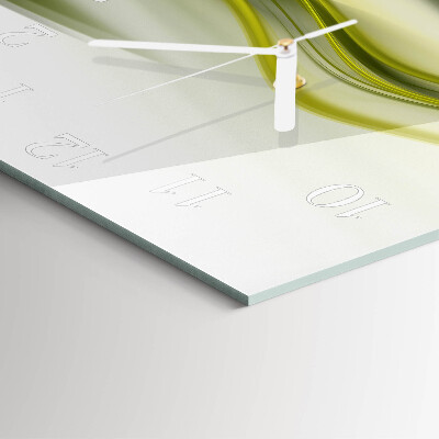Square wall clock Abstract Lines