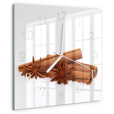 Square wall clock Vanilla