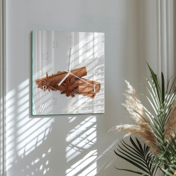Square wall clock Vanilla