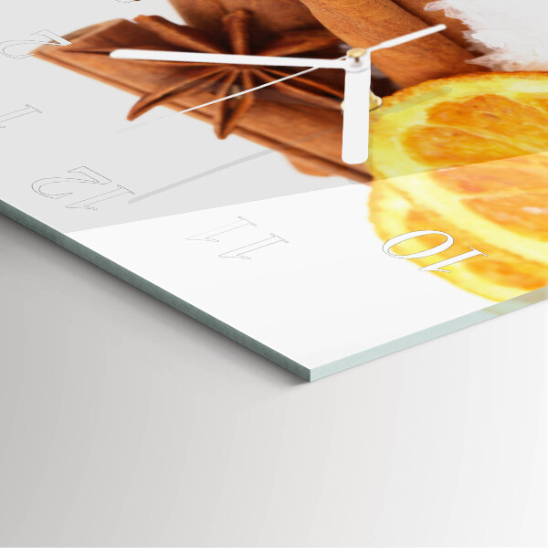 Square wall clock Lemon Vanilla