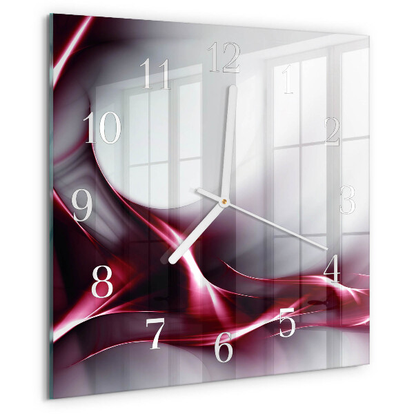 Square wall clock Abstraction