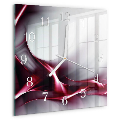 Square wall clock Abstraction
