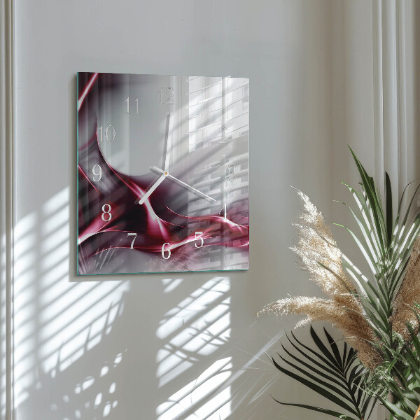 Square wall clock Abstraction