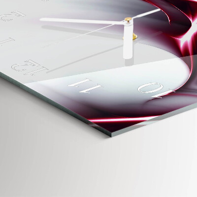 Square wall clock Abstraction