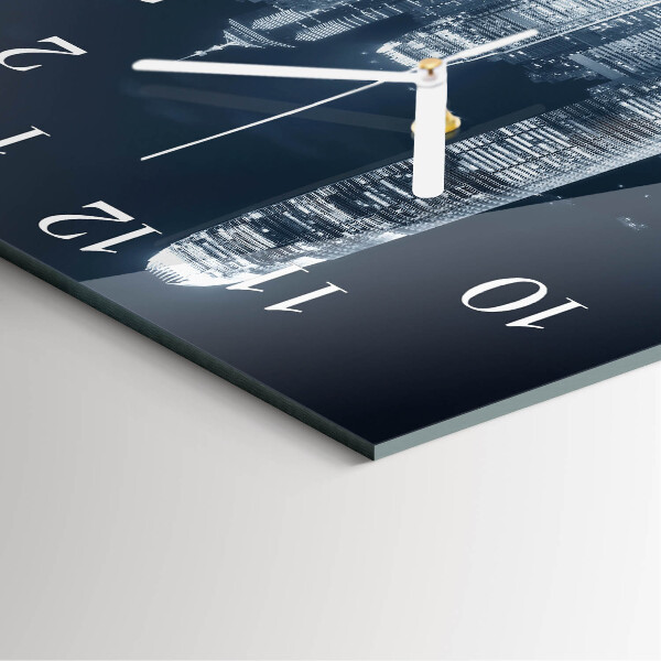 Square wall clock Horizon