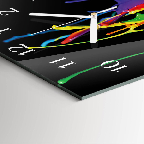 Square wall clock Color