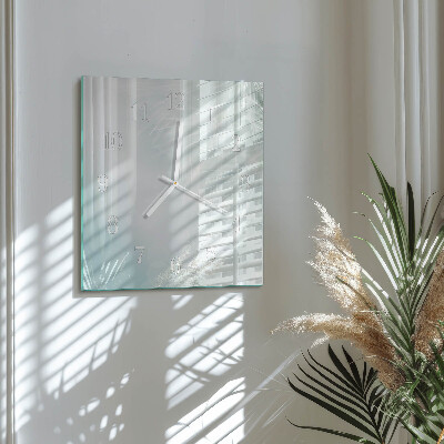 Square wall clock Abstraction