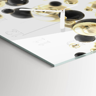 Square wall clock Abstraction