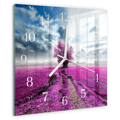 Square wall clock Field