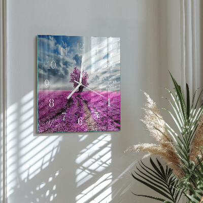 Square wall clock Field
