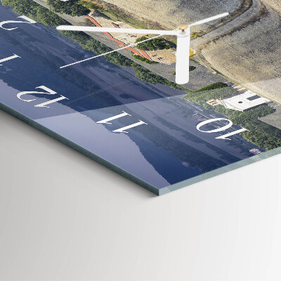 Square wall clock Landscape