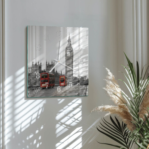 Square wall clock London