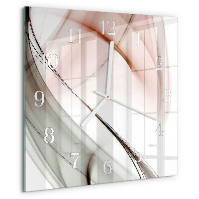 Square wall clock Abstraction