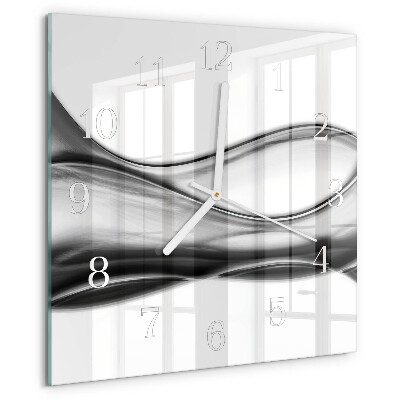 Square wall clock Abstraction