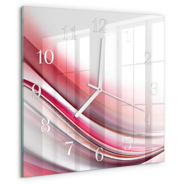 Square wall clock Abstraction
