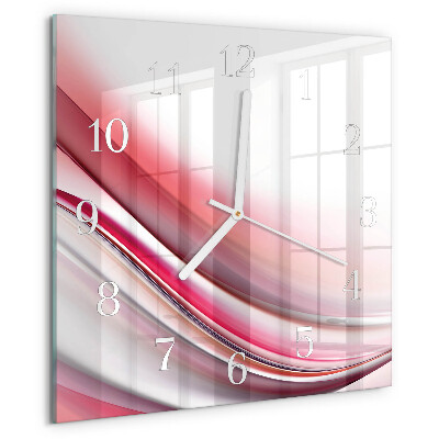 Square wall clock Abstraction