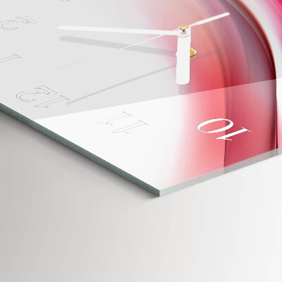 Square wall clock Abstraction
