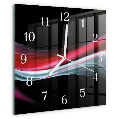 Square wall clock Abstraction