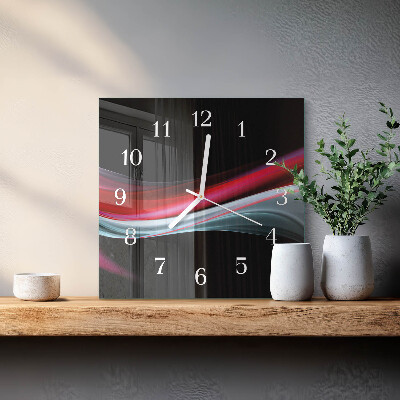 Square wall clock Abstraction