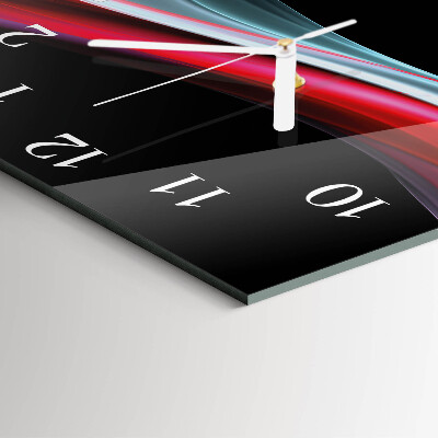 Square wall clock Abstraction