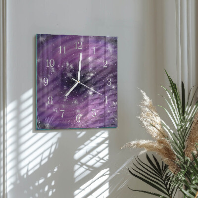 Square wall clock Abstraction