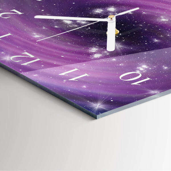 Square wall clock Abstraction