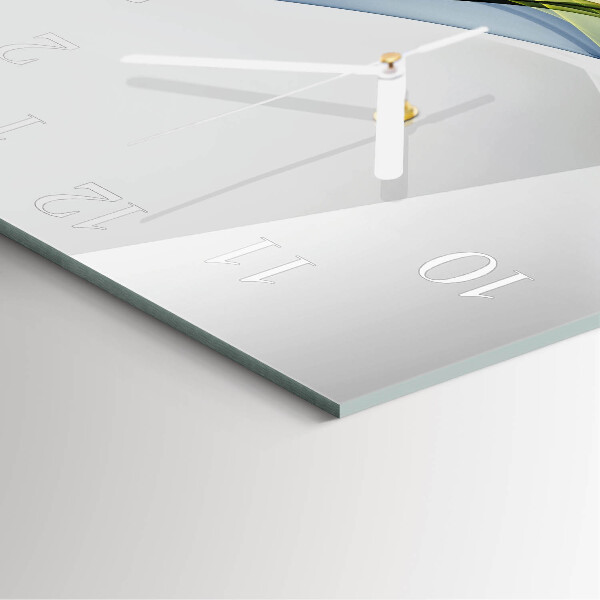 Square wall clock Abstraction