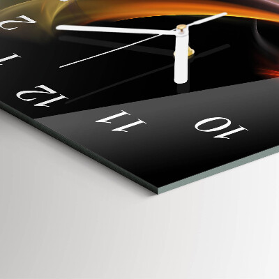 Square wall clock Abstraction