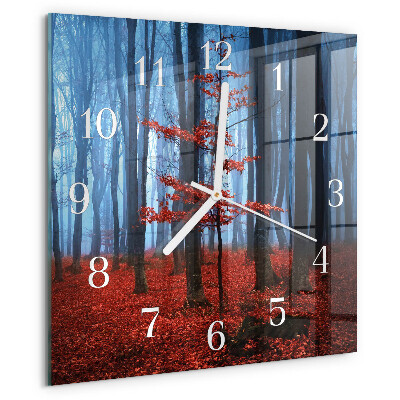 Square wall clock Darkness