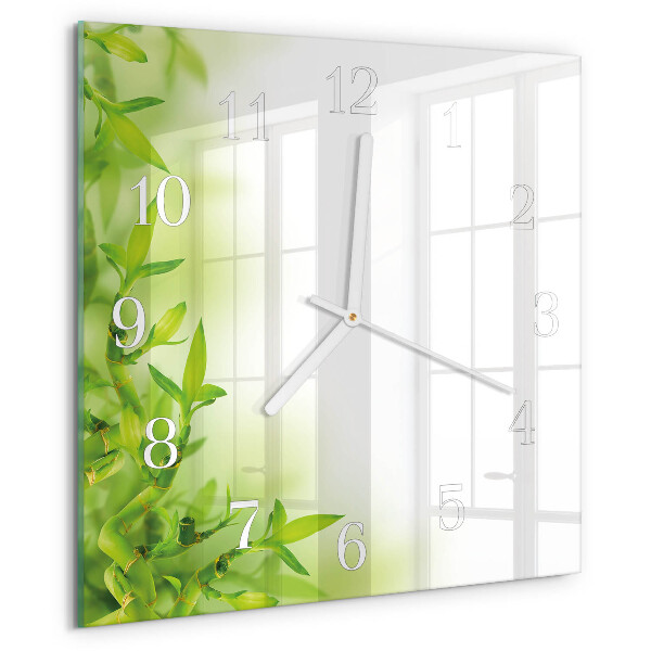 Square wall clock Nature