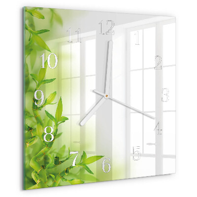 Square wall clock Nature