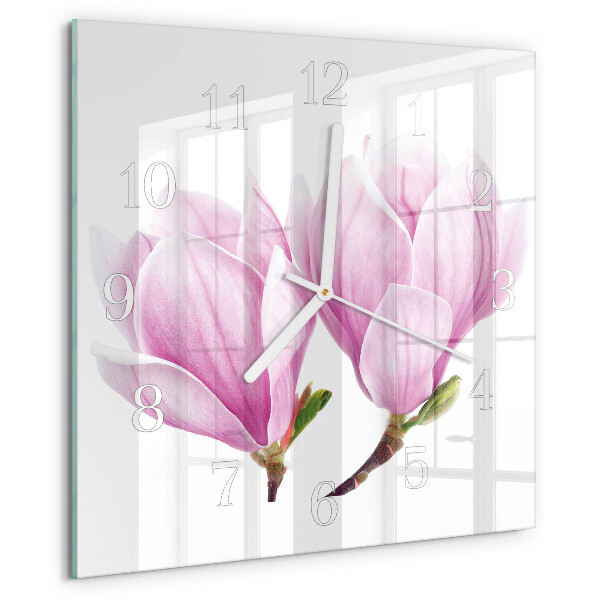 Square wall clock Magnolia