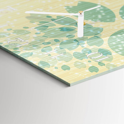 Square wall clock Abstraction