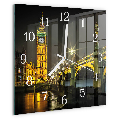 Square wall clock London