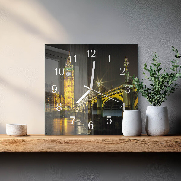 Square wall clock London